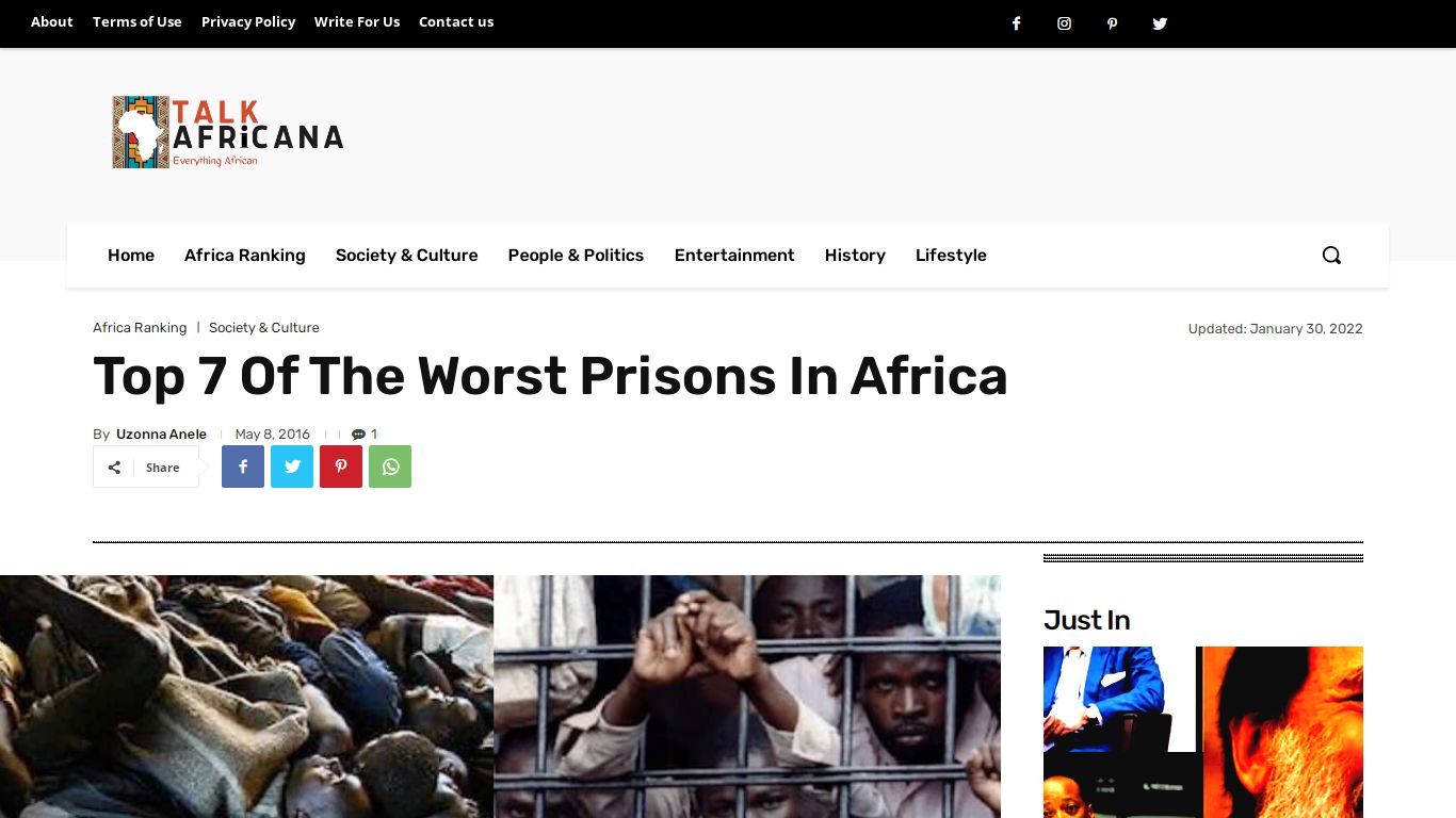 Top 7 Of The Worst Prisons In Africa - TalkAfricana